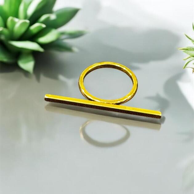 ruler stainless steel ring