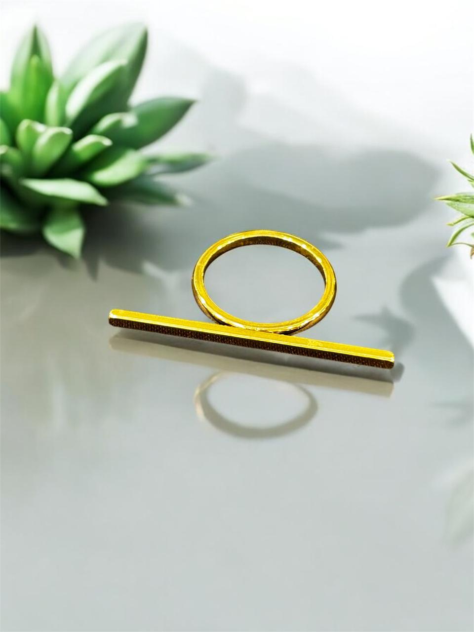 ruler stainless steel ring