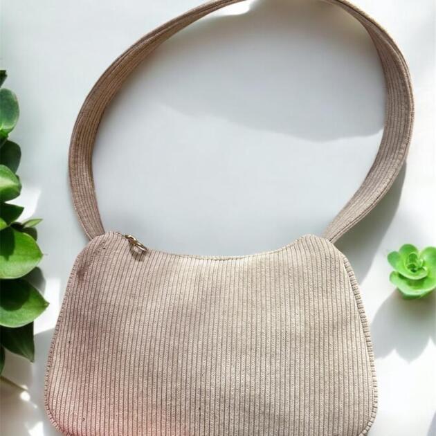 GoGo corduroy shoulder bag