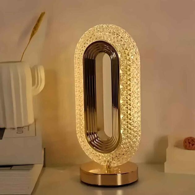 crystal table lamp